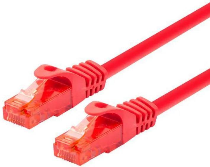 LOGON Cat6 UTP 15m Netzwerkkabel Rot (TCU66U150R)