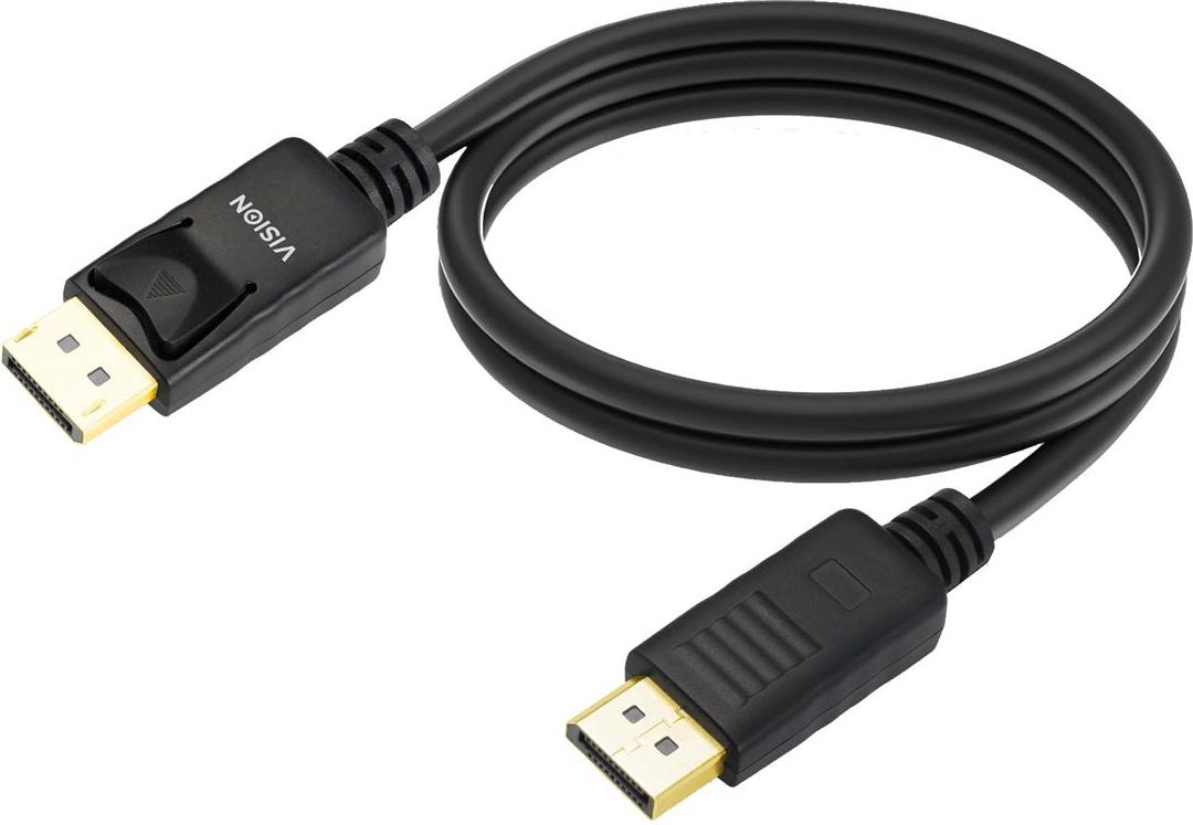 Vision 2 m DisplayPort-Kabel (TC 2MDP8K/BL)