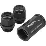 RJ45 - RJ45-Netzwerkanschlussadapter der Kategorie 6, geschirmt, wasserdicht IP67 (AD-RJ45-OS6-IP67)