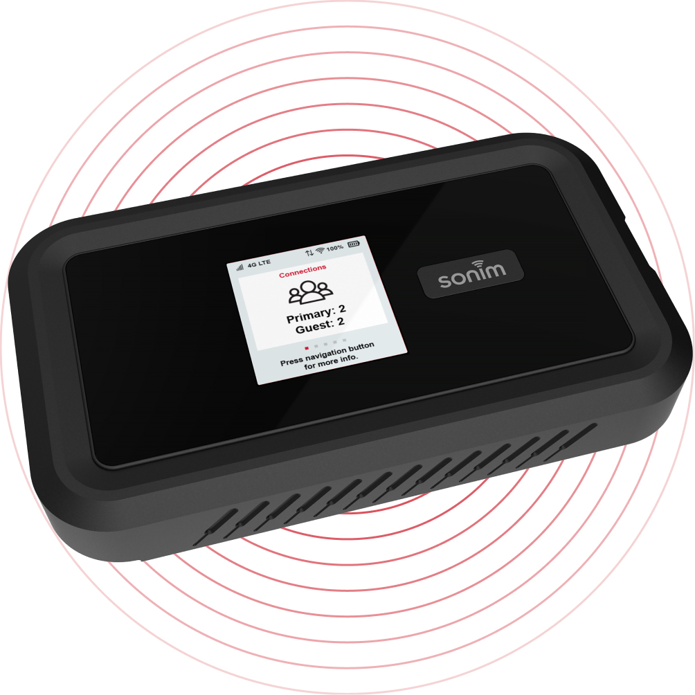 Sonim H100 4G Mobiler Hotspot Schwarz