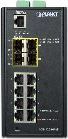 PLANET IGS-12040MT Switch (IGS-12040MT)