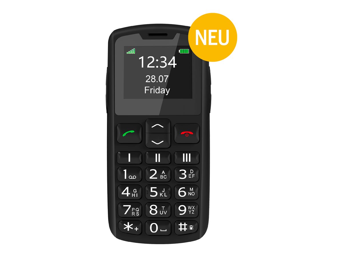 Bea-fon Silver Line SL230 1.8" Feature Phone Schwarz