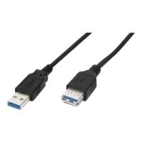 Assmann USB 3.0 extension cable. type A M/F. 3.0m. USB 3.0 conform. UL. bl (AK-300203-030-S)