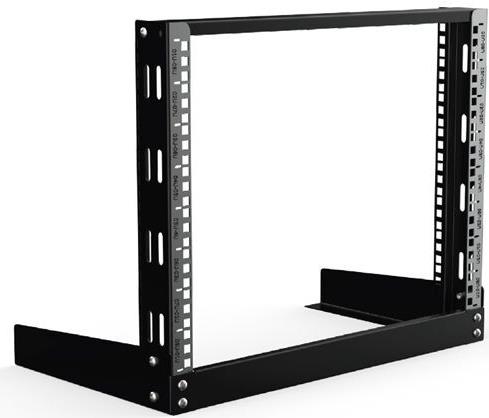 Lanview 19" DESKTOP SHELF 8U W=600 D=300 BLACK (DEMOUNTED) (LVR08U63BL)