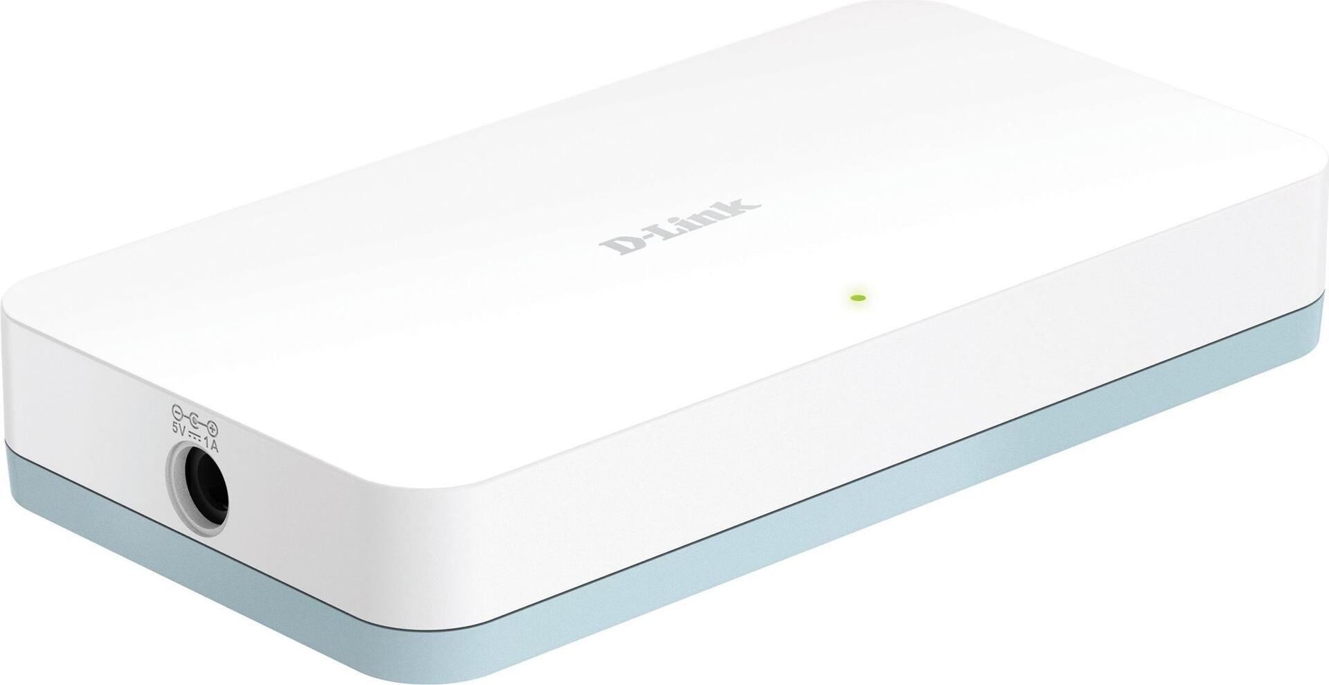 D-Link DGS-1008D Unmanaged Gigabit Switch 8 Ports Weiß