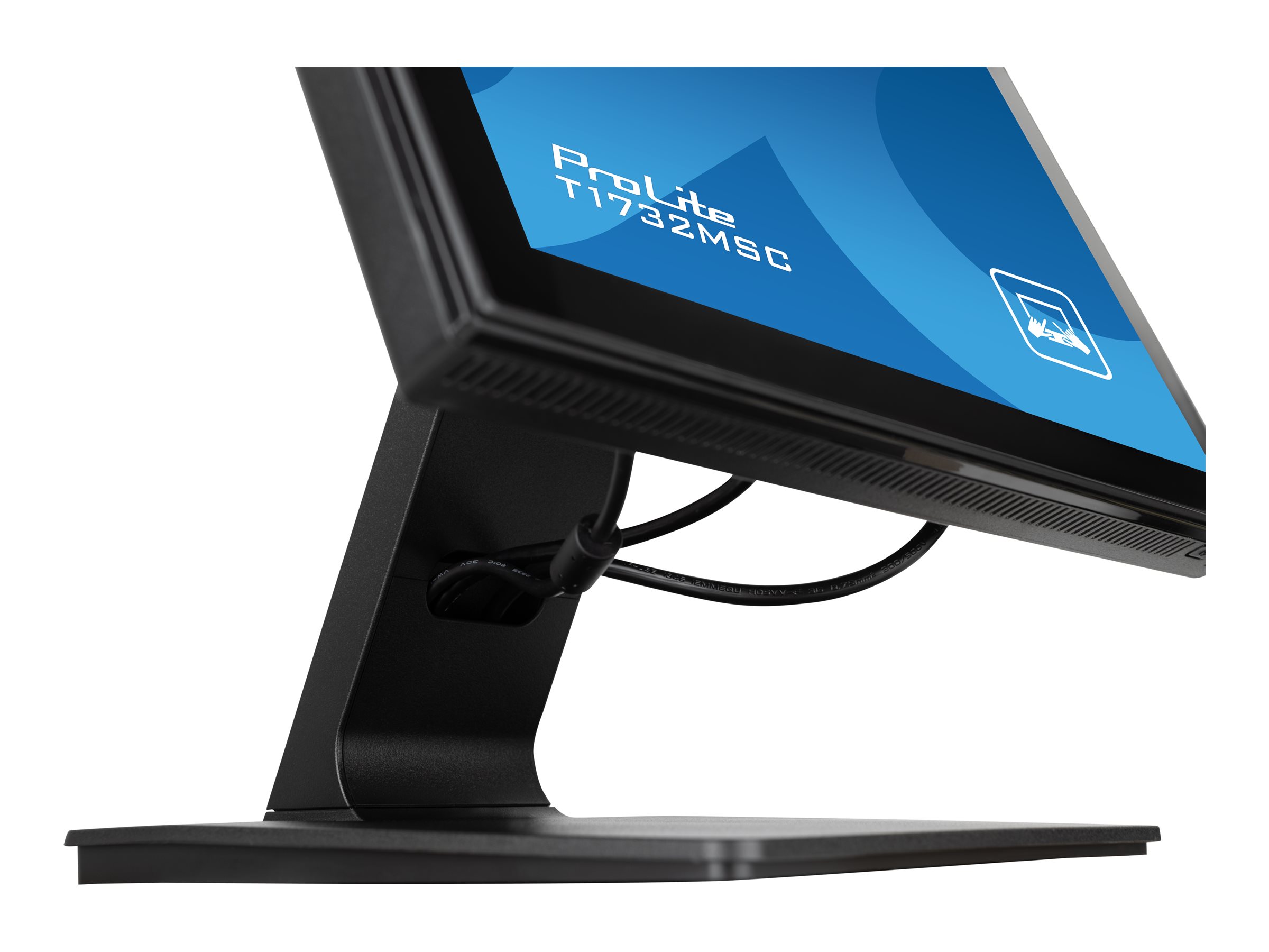 Iiyama ProLite T1732MSC-B1S 17" Touchmonitor (1280 x 1024, 10-Punkt Multitouch, IP54) Schwarz, Matte