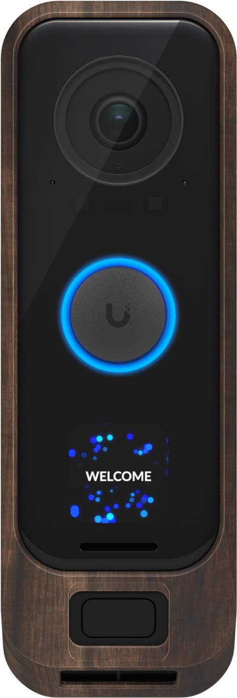 Ubiquiti G4 Doorbell Pro Cover Holz Polycarbonat (PC) 1 Stück(e) (UACC-G4-DB-PRO-COVER-WOOD)