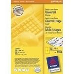 Avery Etiketten Gelb (3459)