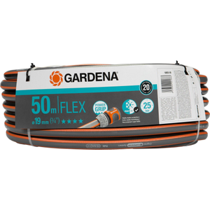 GARDENA Gartenschlauch Comfort Flex Power Grip 50m 19 mm (3/4") ohne Systemte...