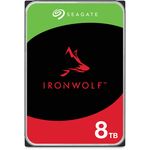 Seagate IronWolf ST8000VN004 - Festplatte - 8 TB - intern - 3.5" (8.9 cm) - SATA 6Gb/s - 7200 U/min - Puffer: 256 MB