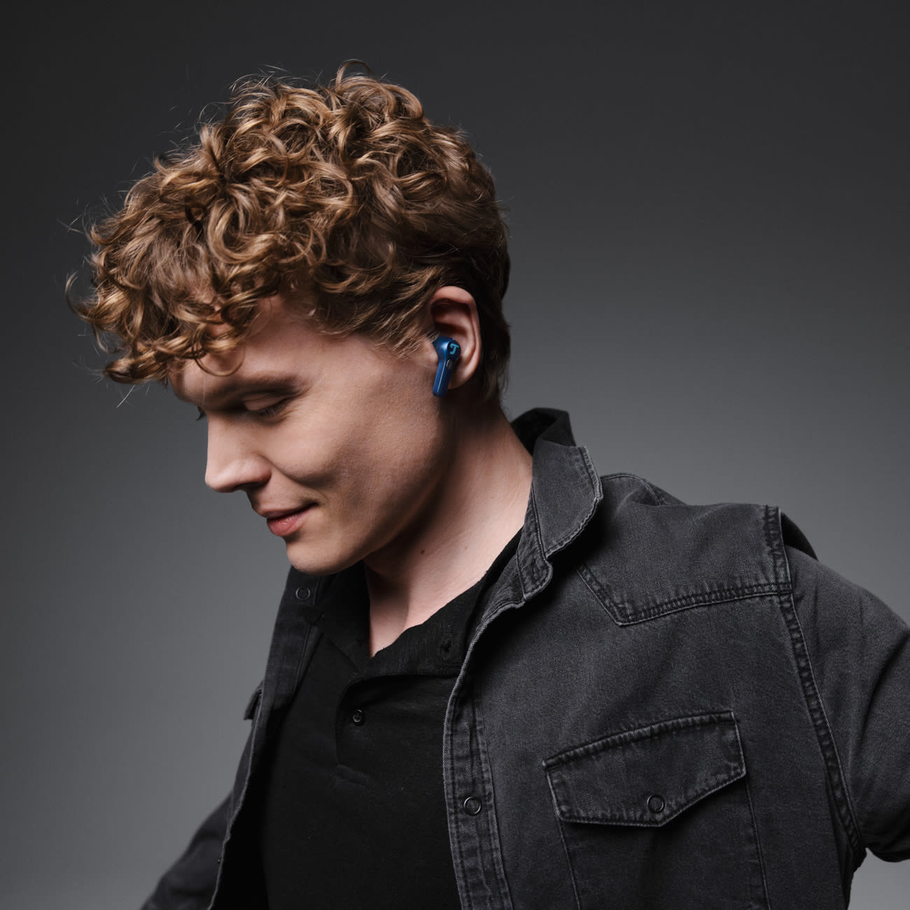 Teufel AIRY TWS Pro In-Ear Bluetooth Kopfhörer steel blue