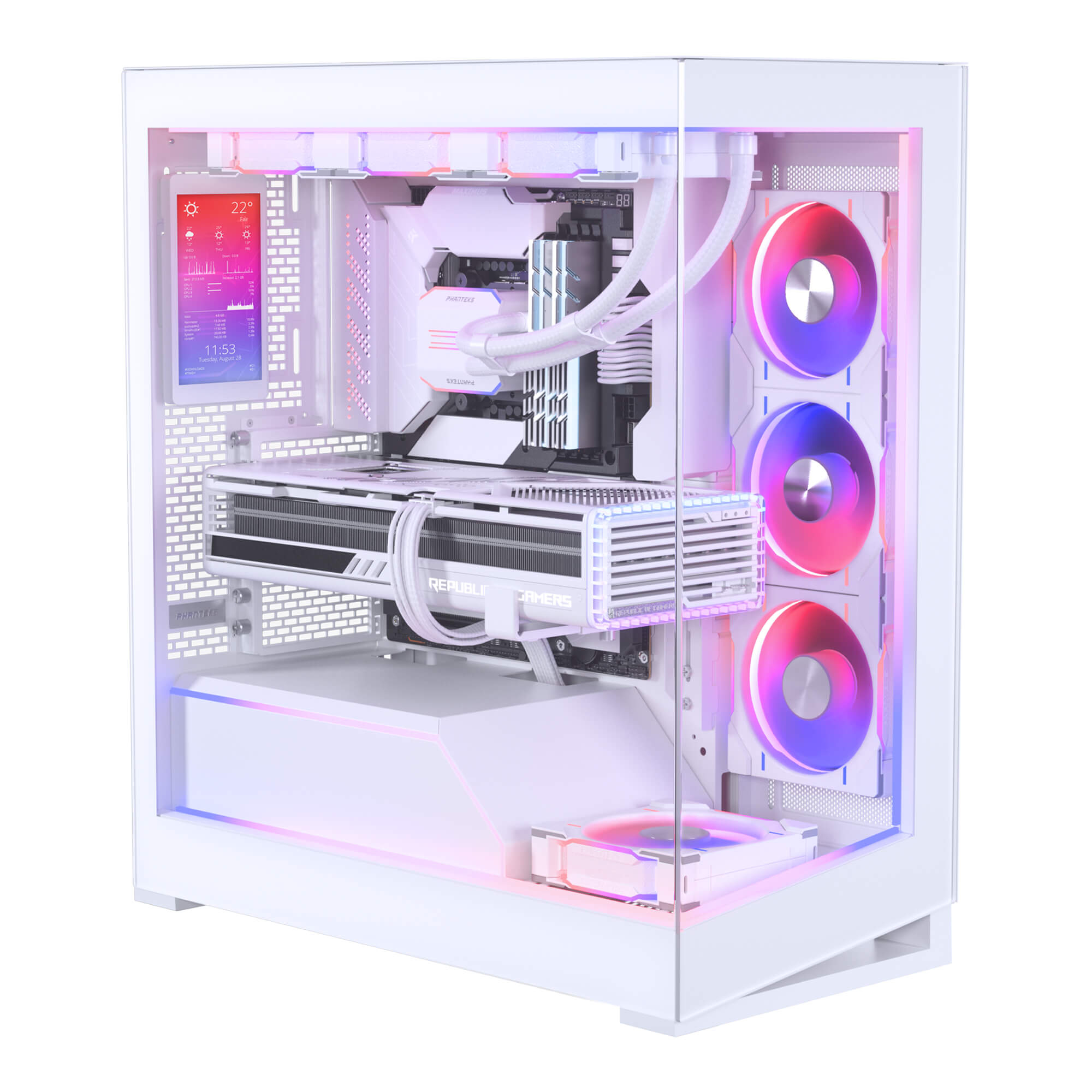 Phanteks PH-HRLCD 5.5" IPS-Display 2160 x 1440 Weiß