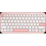 ASUS Marshmallow Keyboard KW100 Rose Clay - Kabellose Bluetooth-Tastatur QWERTZ Deutsch (90XB0880-BKB4I0)