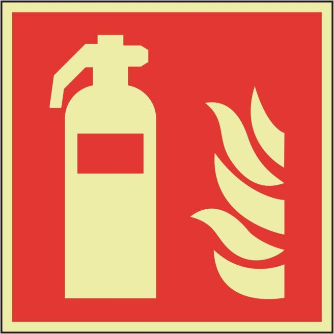 HEIN Industrieschilder HEIN 47230 PERMALIGHTpowerBrandschutzzeichen Feuerlöscher ASR/ISO (47230)