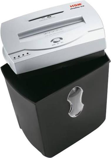 HSM shredstar X10 Partikelschnitt 4 x 35 mm Silber, Weiß