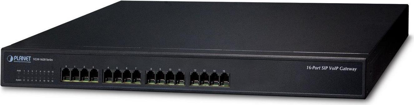 Planet 16-Port SIP VoIP Gateway (VGW-1620FS)