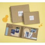Hama Craft Fotoalbum Braun 80 Blätter 10 x 15 Spiralbindung (00007211)