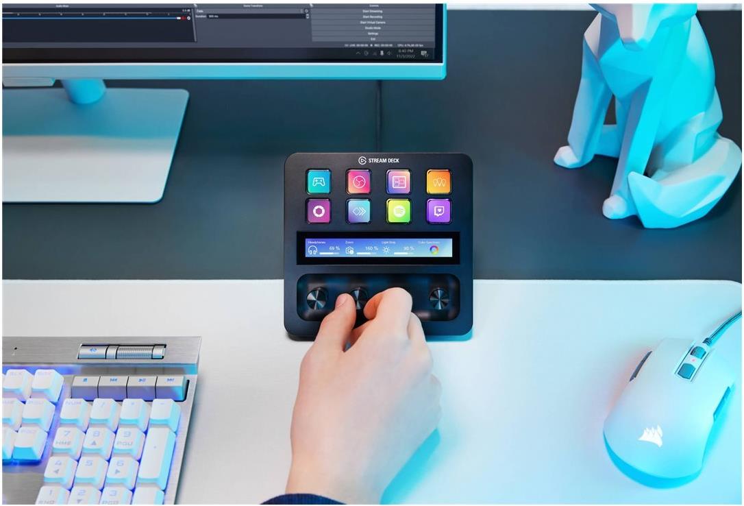 Elgato Stream Deck Plus Tastenfeld Schwarz