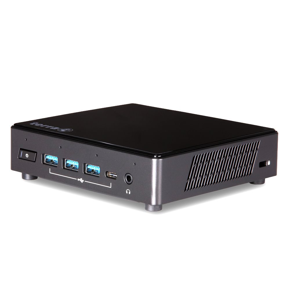 TERRA PC-Micro 3100 SILENT GREENLINE 8 GB RAM 240 GB SSD Schwarz