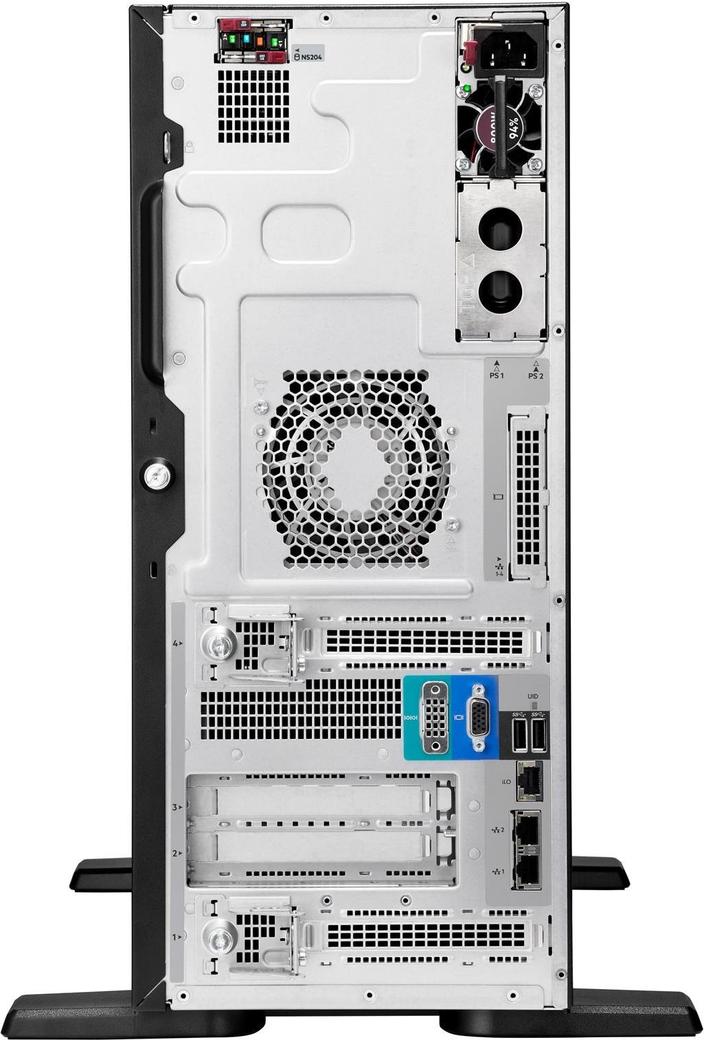HPE ProLiant ML110 Gen11 Tower-Server Intel Xeon Silver 4510 2.4 GHz 64 GB RAM 960 GB SSD Schwarz