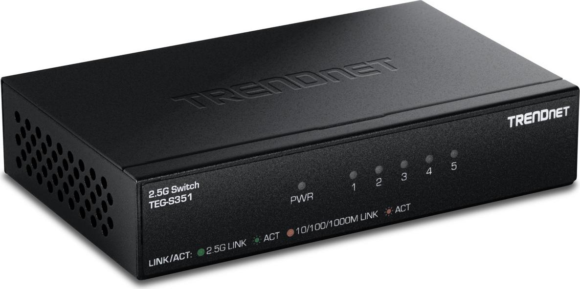 TRENDnet 5-PORT 2.5G SWITCH - Switch (TEG-S351)