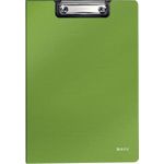 LEITZ Klemmbrett-Mappe Solid, DIN A4, Polyfoam, hellgrün innen grau, mit starker Metall-Klemm-Mechanik, - 1 Stück (3962-10-50)