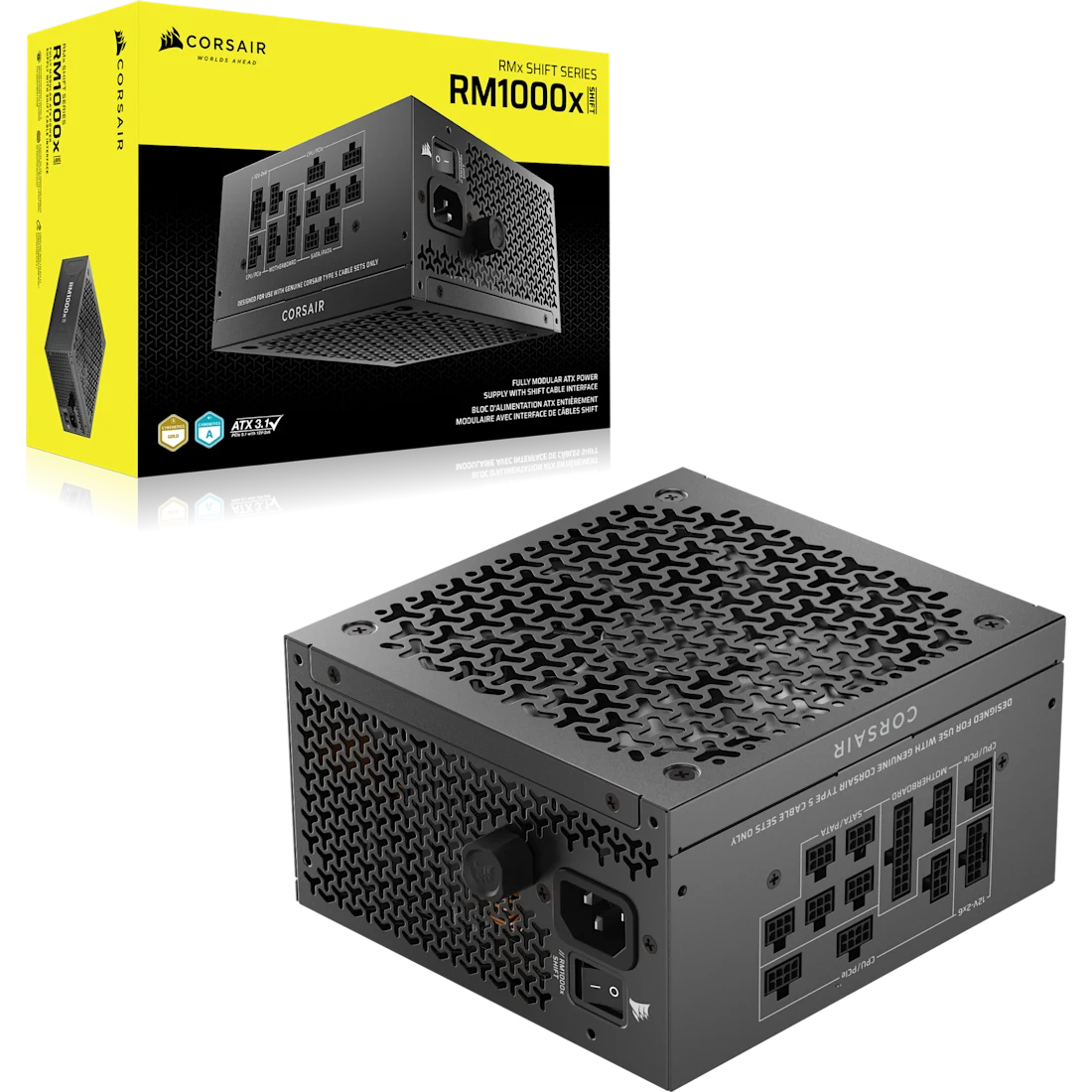 Corsair RMx SHIFT Series RM1000x 1000 W Schwarz