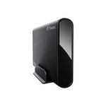 FANTEC DB-ALU3 schwarz USB3.0 externes 8,89cm (3,5Zoll) SATA Gehaeuse Aluminuim gebuerstest abwaertskompatbel zu USB 2.0 und USB 1.1 (1434)