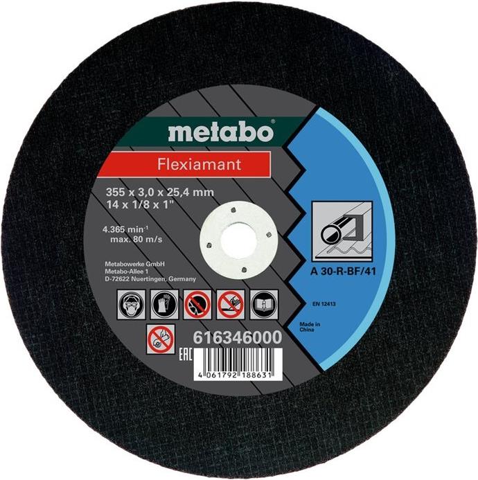 Metabo 616346000 Flexiamant 355x 3.0 x 25.4 mm Stahl (616346000)