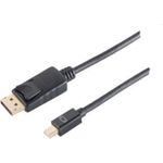 shiverpeaks BS10-52035 DisplayPort-Kabel 2 m Mini DisplayPort Schwarz (BS10-52035)