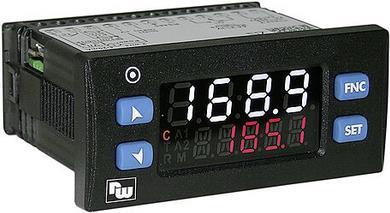 Wachendorff PID Temperaturregler K, S, R, J, Pt100, Pt500, Pt1000, Ni100, PTC1K, NTC10K SSR, Relais 5 A, Relais 5 A (L x B x H) 53 x 77 x 35 mm (UR32741A)