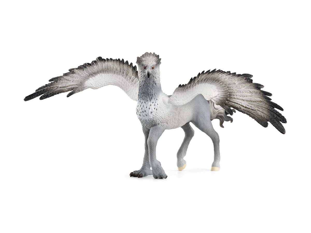 Schleich Harry Potter Wizarding World Seidenschnabel Schwarz Weiß
