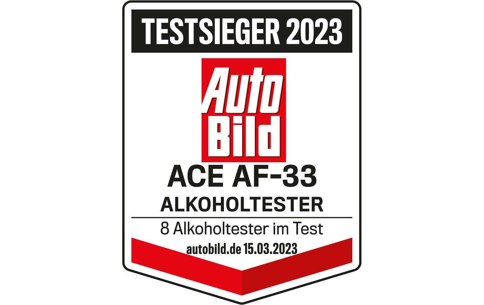 ACE AF-33 Alkoholtester Dunkel-Grau