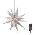 Goobay LED-Weihnachtsstern 3D, Ø 56 cm, 4,5-V-Außentrafo (64789)