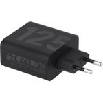 Motorola Wall Charger TurboPower 125W GaN USB-A w/ 1m USB-C, Black (SJMC1252)