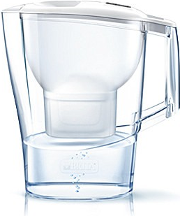 Brita BRH1025941 Pitcher-Wasserfilter 3,5 l Weiß (Aluna XL MXplus biala)