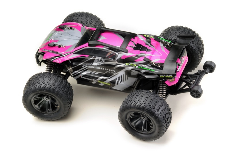 Absima Mini AT 1:16 RC Truggy Elektro 4WD RtR Pink Grau