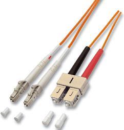 Lightwin LDP-50 LC-SC 10.0 Glasfaserkabel 10 m Orange (LDP-50 LC-SC 10.0)