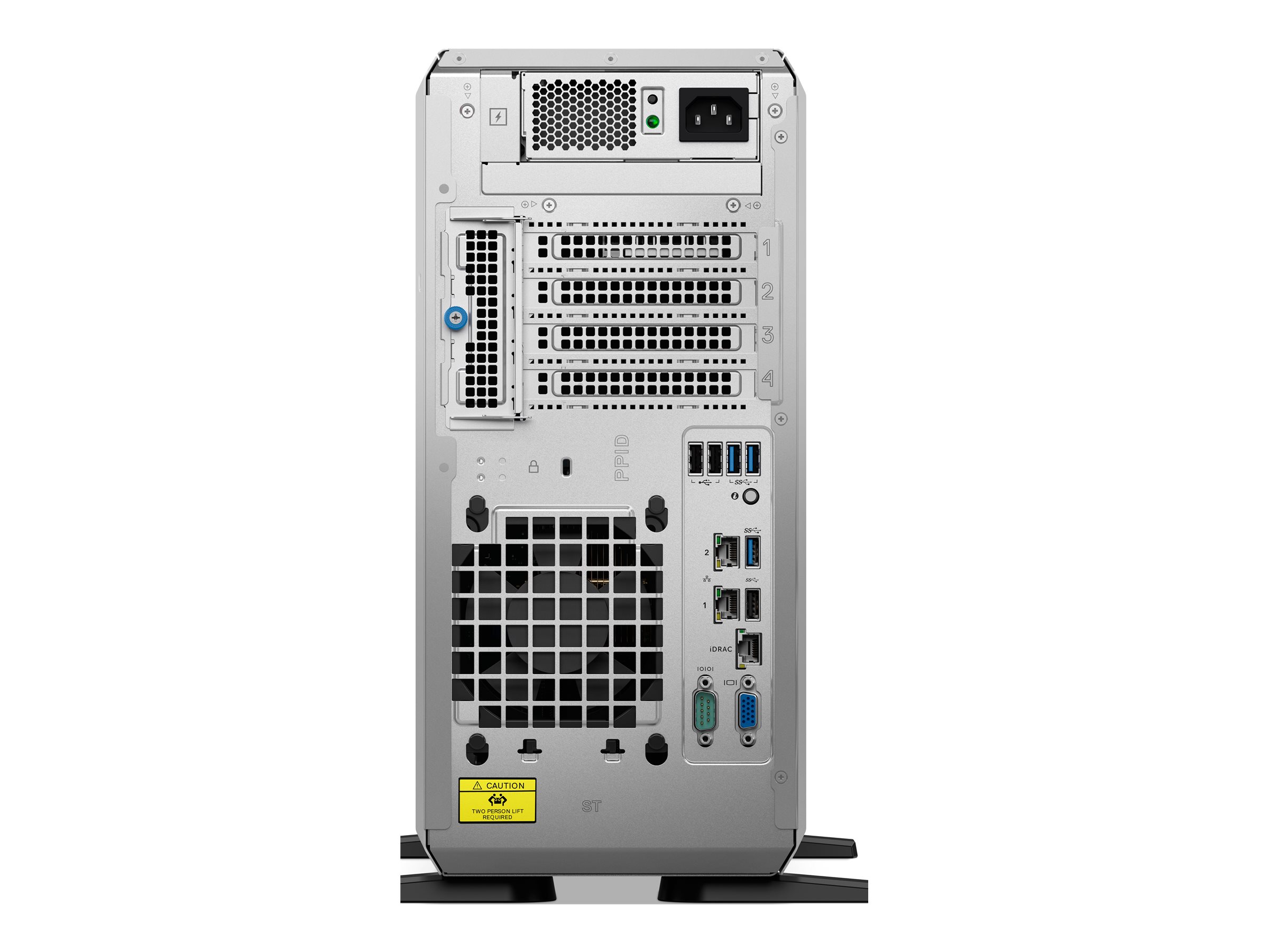 Dell PowerEdge T360 Smart Selection Tower-Server 1x Xeon 6357P 64 GB RAM 2x 480 GB SSD Schwarz