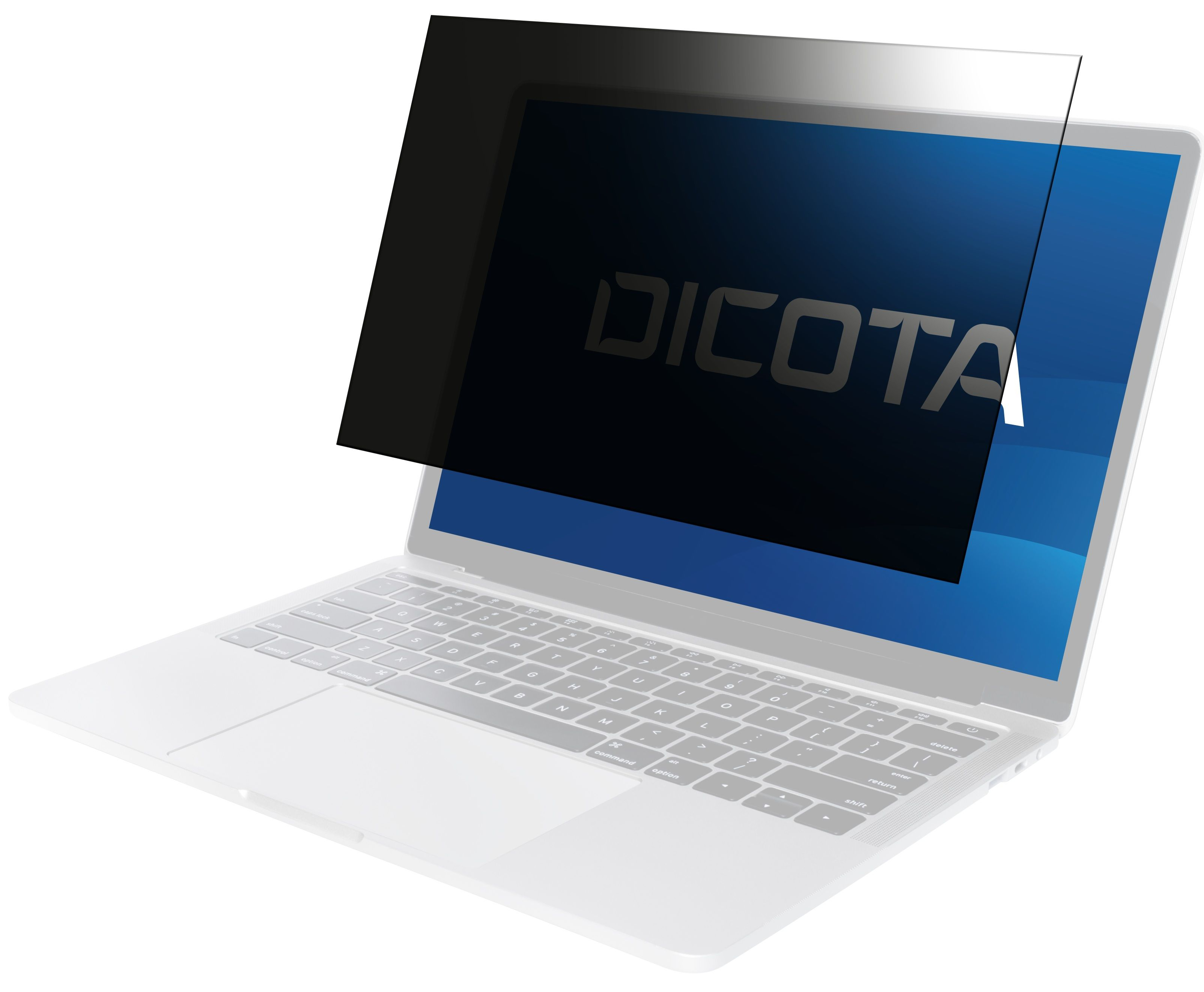 Dicota Blickschutzfilter Universal 14" 4-Wege klebend Schwarz
