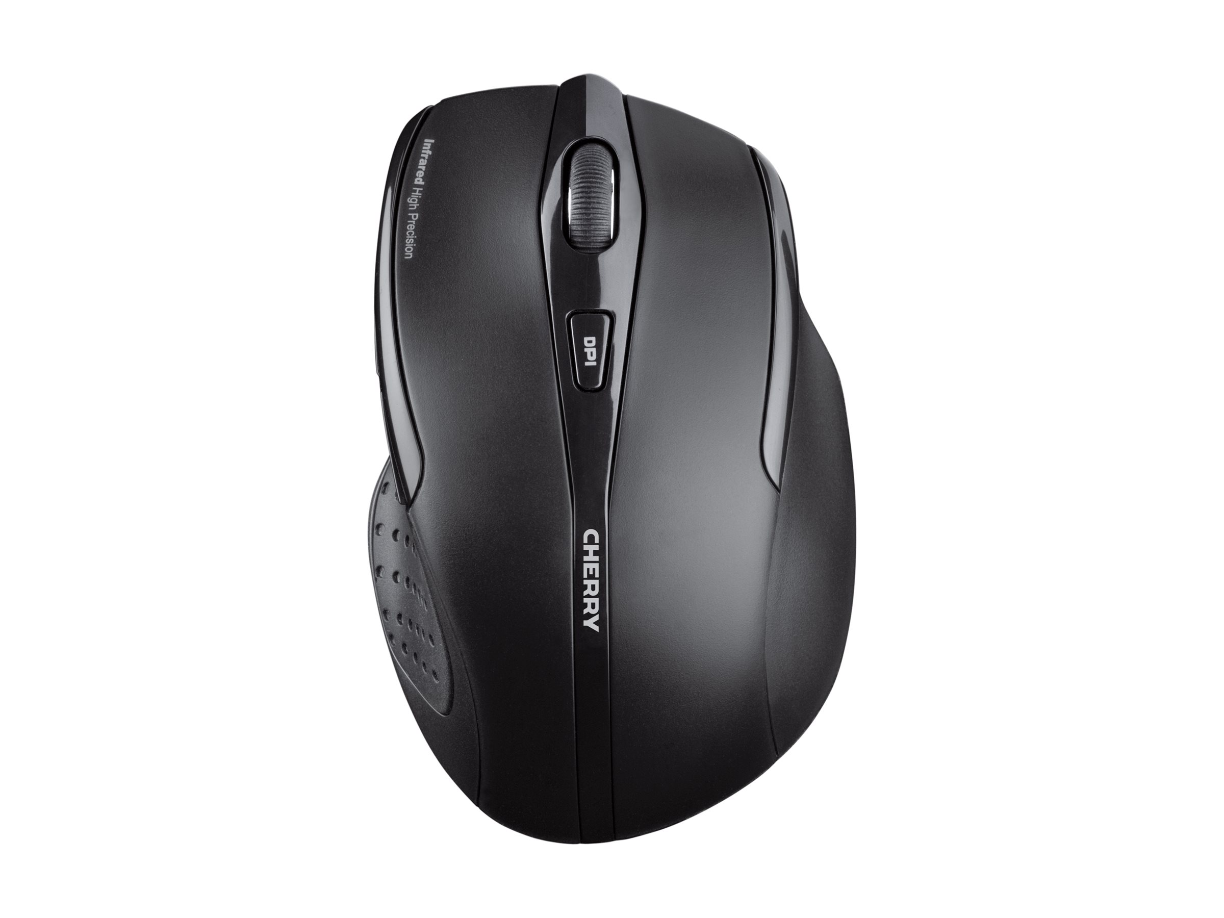Cherry DW 5100 Tastatur-und-Maus-Set - 2.4 GHz - US Englisch mit Euro-Symbol - Schwarz