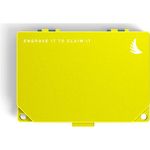 Angelbird Technologies Media Tank Speicherkarte-Gehäuse 4 Karten Aluminium Schwarz - Gelb (MEDIA-TANK-CA2)