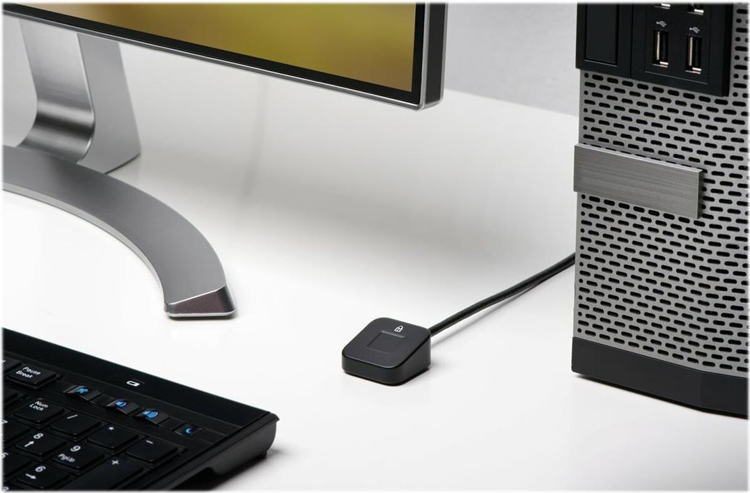Kensington VeriMark Desktop Fingerprint Key Schwarz