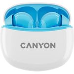 Canyon TWS-5 CNS-TWS5BL Kopfhörer – True Wireless – Bluetooth 5.3 – In-Ear – USB-C Ladecase – Touch-Steuerung – bis 38?h Laufzeit – Schwarz