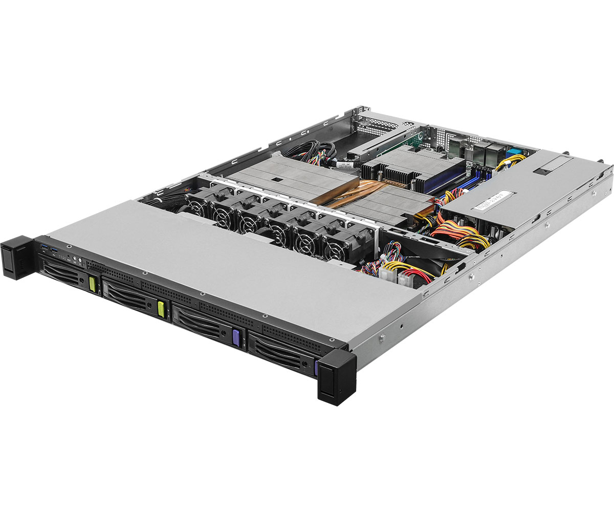 ASRock 1U4L2E-B650 RPSU 1U Server Barebone