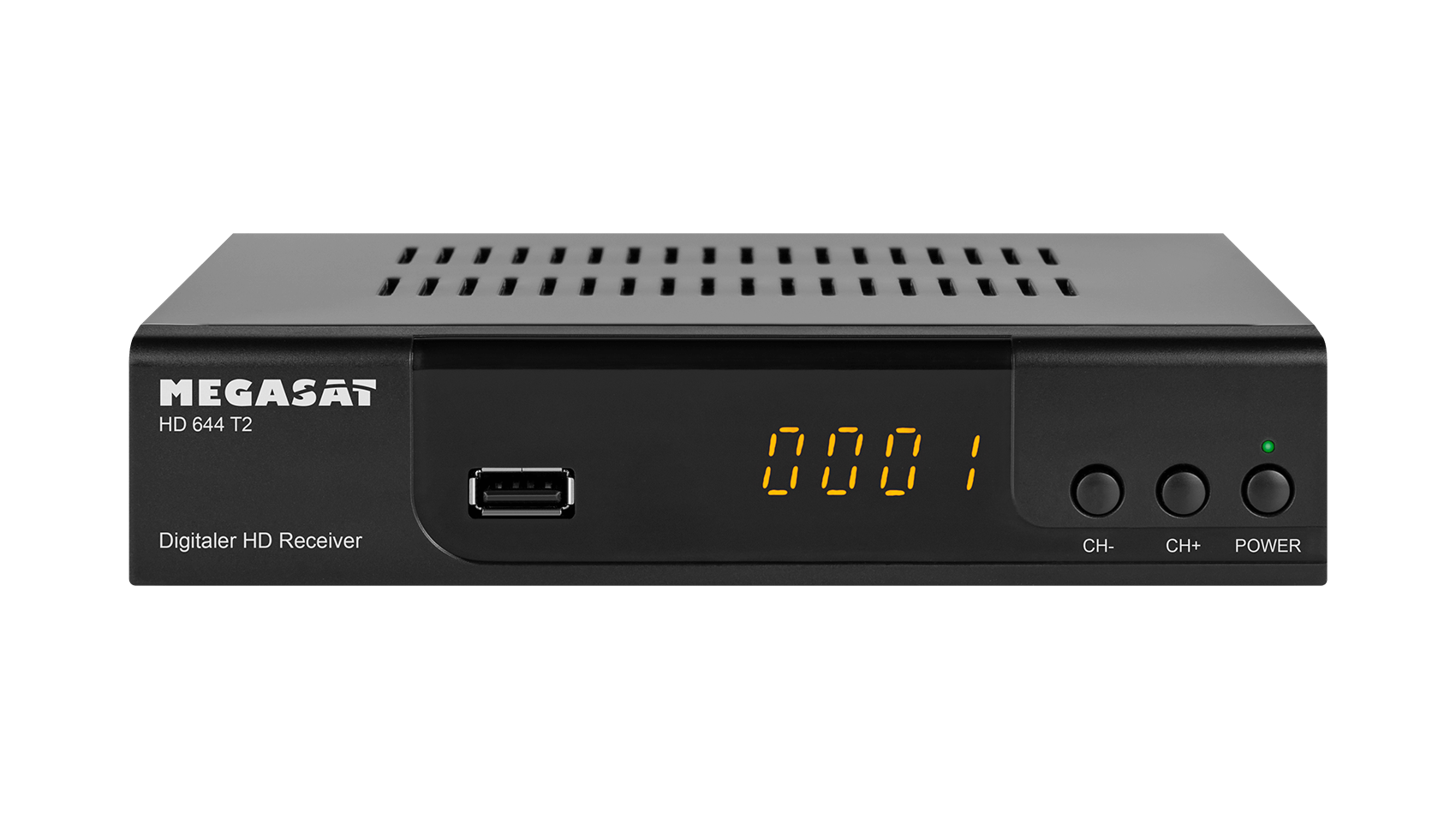 Megasat 0201145 TV Set-Top-Box Terrestrisch Full HD Schwarz (201145)