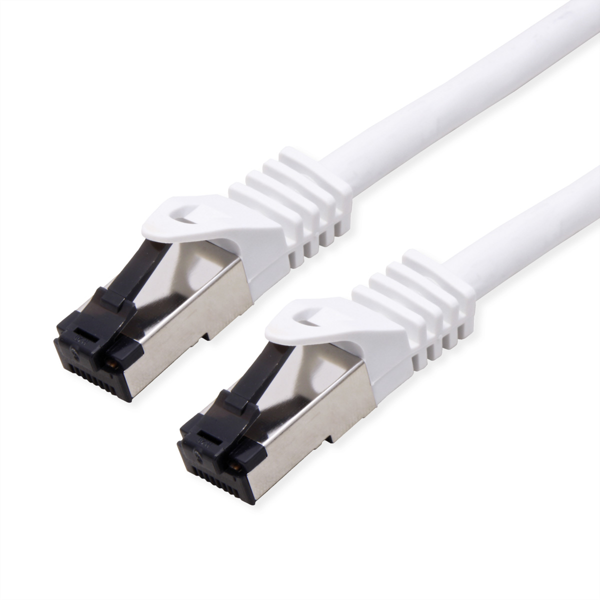 VALUE S/FTP Patchkabel Kat.8.1 LSOH Litze 2 m Weiß