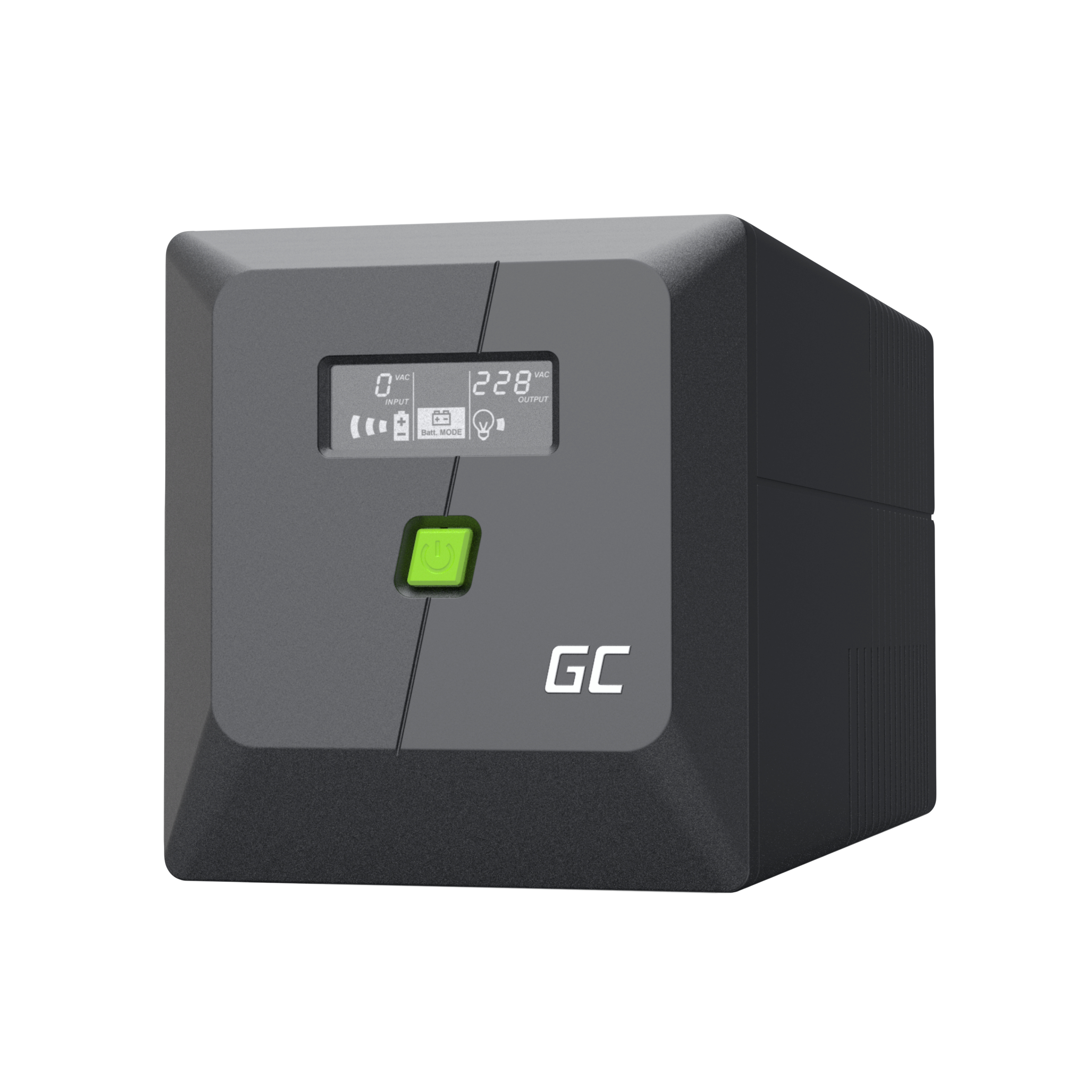 Green Cell UPSLP700 USV Line-Interaktiv 1 kVA 700 W Schwarz
