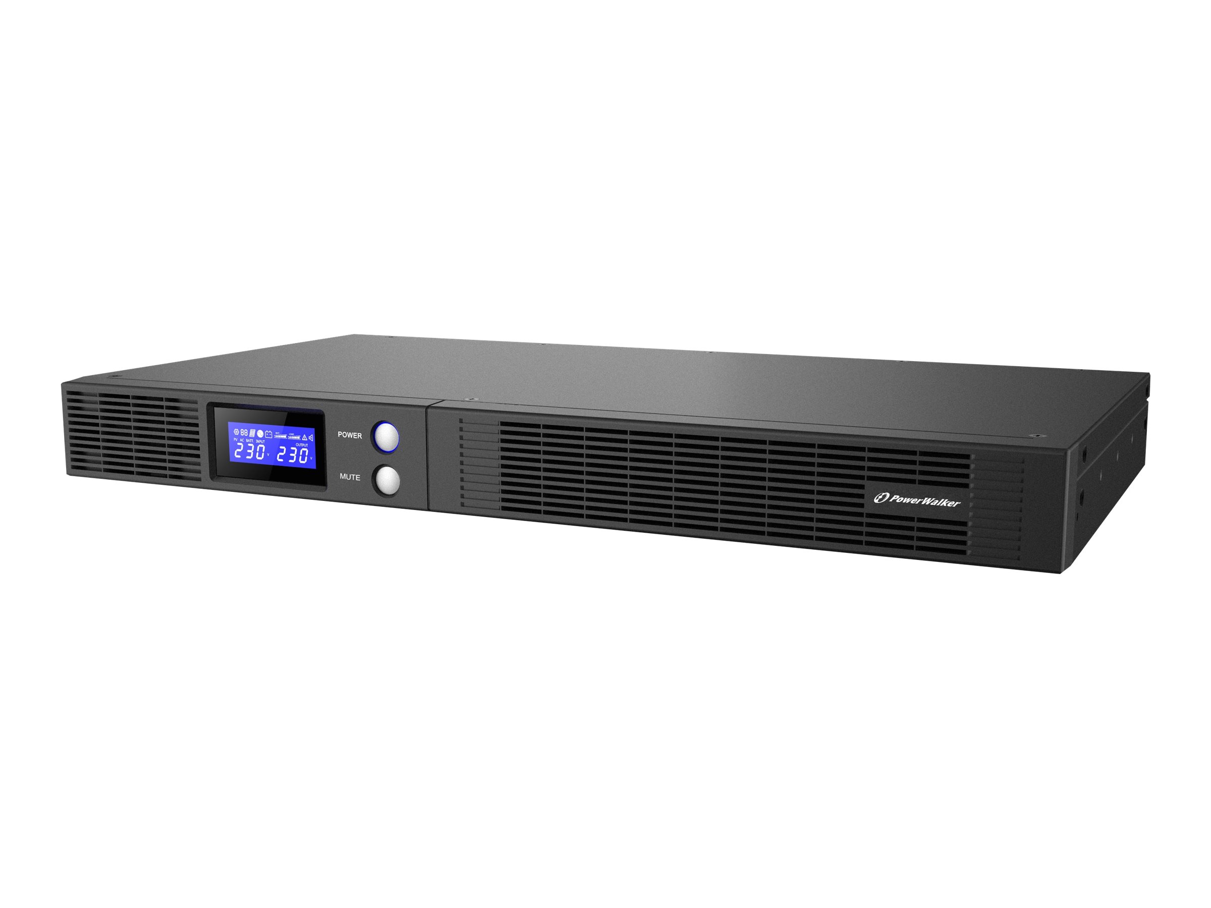 PowerWalker VI 750 R1U USV Line-Interactive 750 VA 450 W Schwarz
