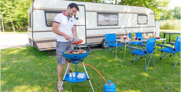 Campingaz Party Grill 600 Gasgrill 4000 W Schwarz/Blau